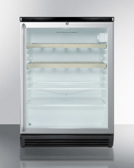 SCR600BLSHWO Refrigerator Front