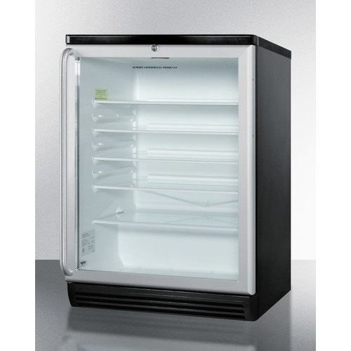 SCR600BLSH Refrigerator Angle