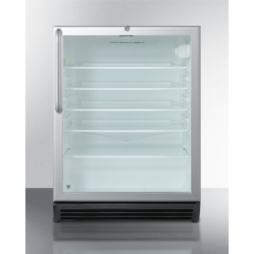 SCR600BLCSS Refrigerator Front