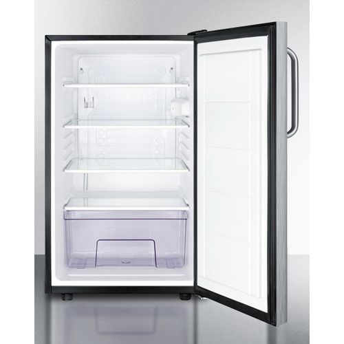 FF521BLCSS Refrigerator Open