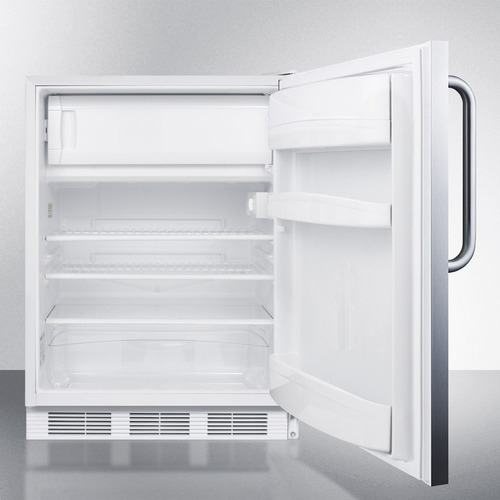 CT66LCSS Refrigerator Freezer Open