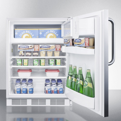 CT66LCSS Refrigerator Freezer Full