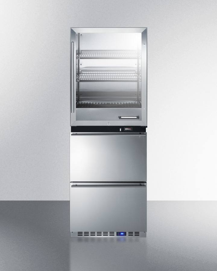 LARGE White Refrigerator Lock with Padlock -4355lwwp