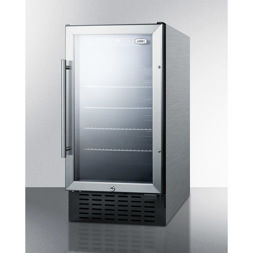 SCR1841BCSS Refrigerator Angle