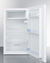 CM406W Refrigerator Freezer Open