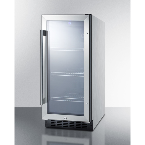 SCR1536BGCSS Refrigerator Angle