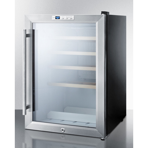 SCR312LBIWC2 Wine Cellar Angle