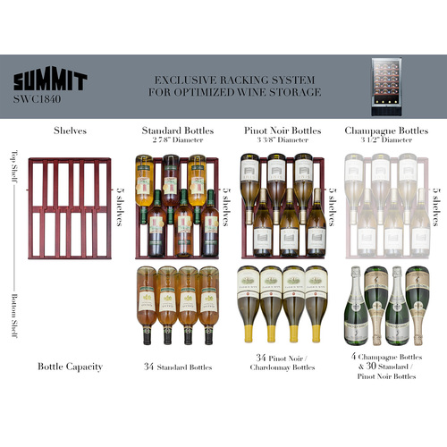 SWC1840CSS Wine Cellar
