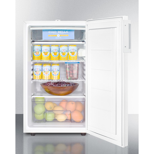 CM411LBI7 Refrigerator Freezer Full