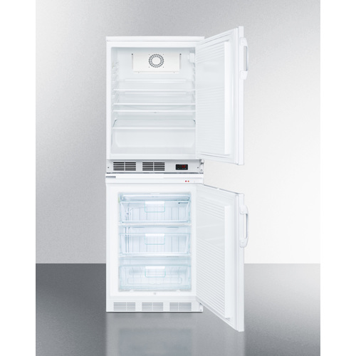 FF7L-VT65MLSTACKMED Refrigerator Freezer Open