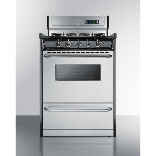 TTM63027BKSW Gas Range Front