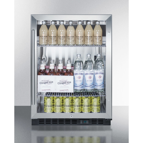 SCR610BLCSS Refrigerator Full