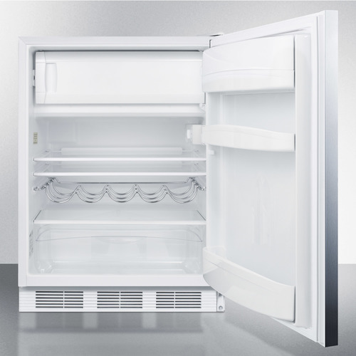 CT661BISSHH Refrigerator Freezer Open