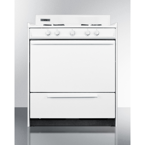 WTM2107S Gas Range Front