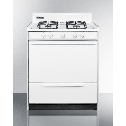 WTM2107S Gas Range Front