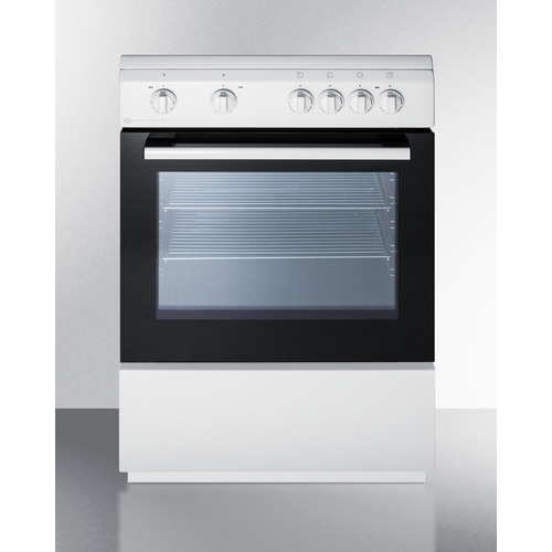 CLRE24WH Electric Range Front