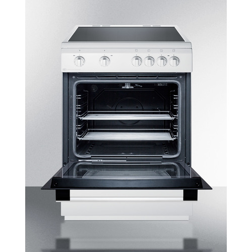 CLRE24WH Electric Range Open