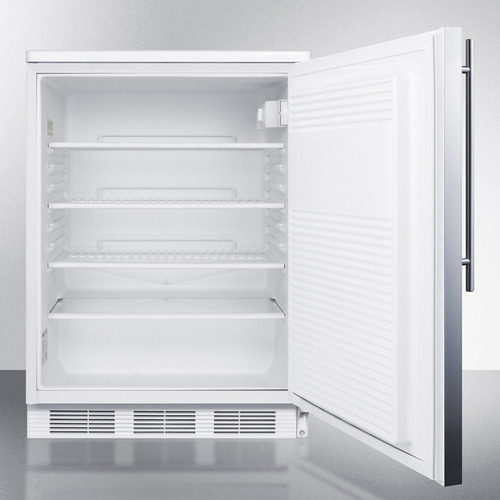 FF7LSSHV Refrigerator Open
