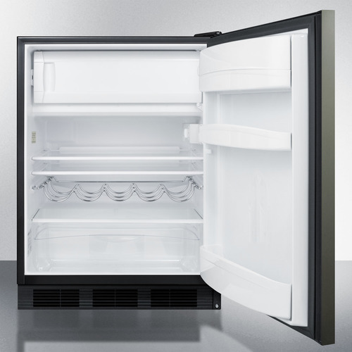 CT663BBIKSHH Refrigerator Freezer Open