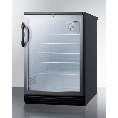 SCR600BGLBI Refrigerator Angle