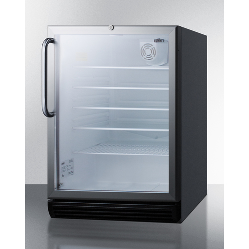 SCR600BGLTBADA Refrigerator Angle