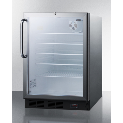 SCR600BGLDTPUBCSS Refrigerator Angle