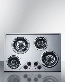 CR430SS Electric Cooktop Front
