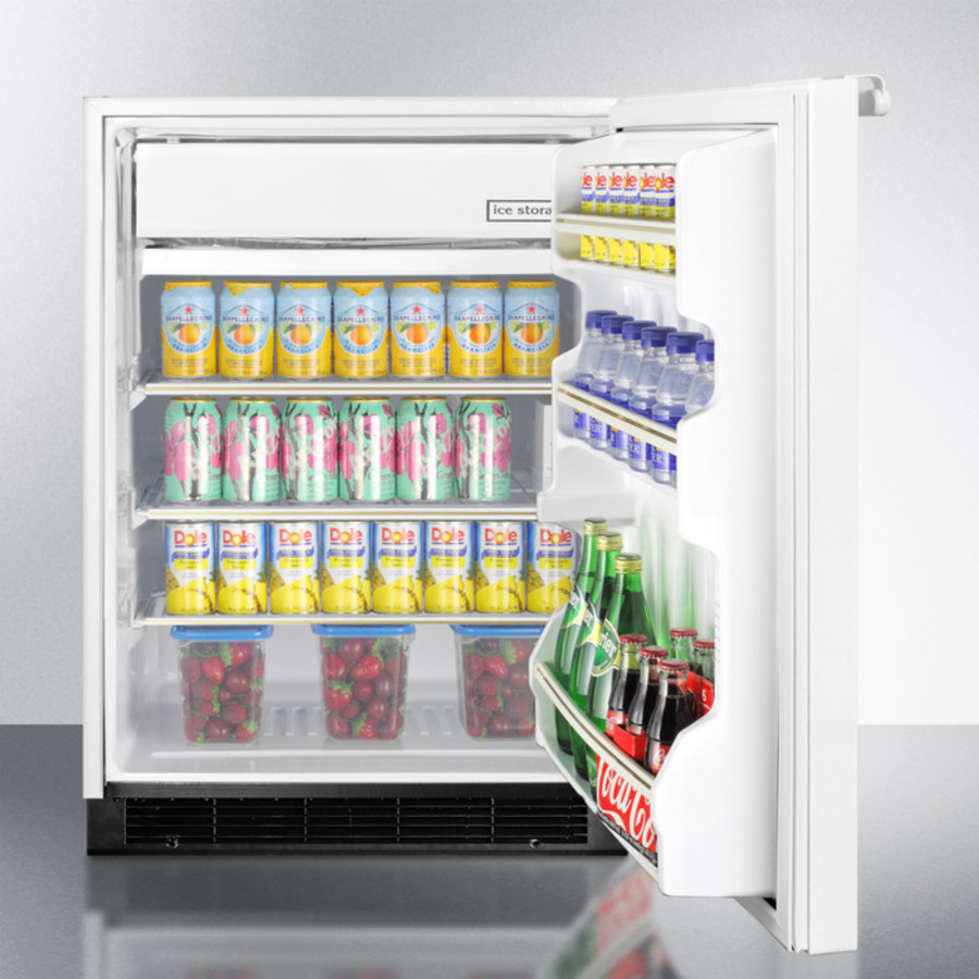 Summit 24 Wide Built-in Refrigerator-freezer - CT661WBI
