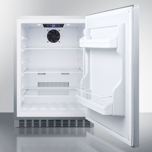 CL69ROSW Refrigerator Open