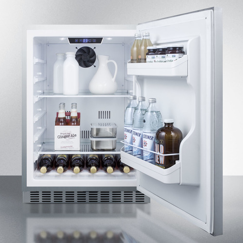 CL69ROSW Refrigerator Full