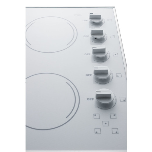 CR5B274W Electric Cooktop Detail