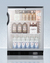 SCR600BGLBINZ Refrigerator Full