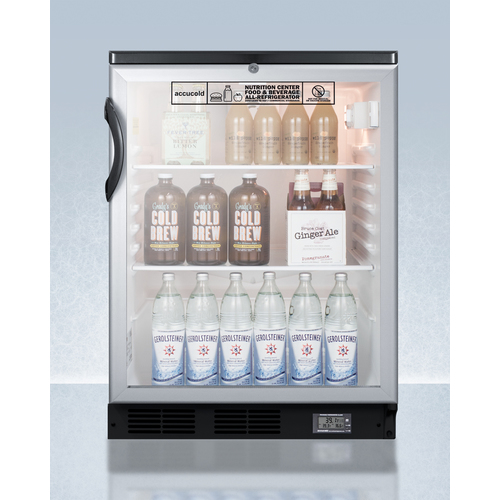 SCR600BGLNZ Refrigerator Full