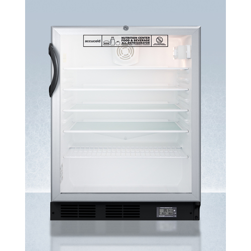 SCR600BGLBINZADA Refrigerator Front
