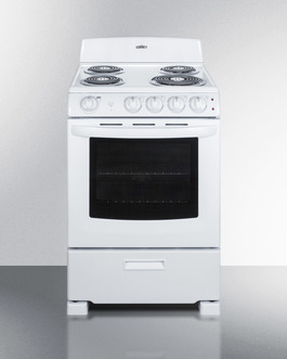 RE2411W Electric Range Front