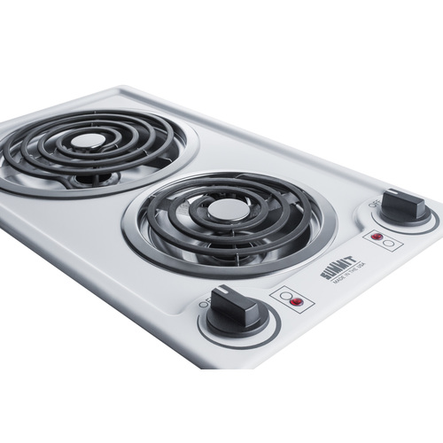 CCE211WH Electric Cooktop Detail