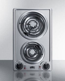CCE213SS Electric Cooktop Front