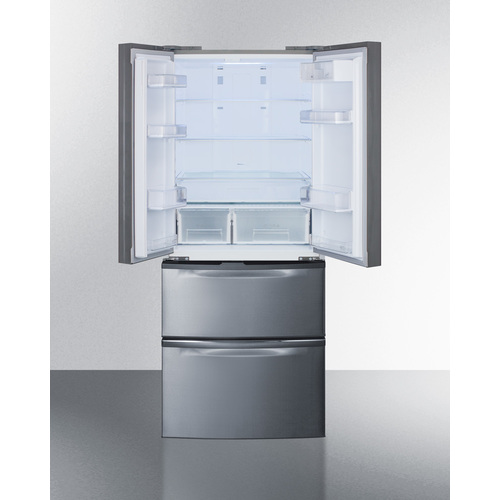 FDRD15SS Refrigerator Freezer Open
