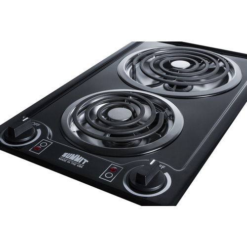 CCE226BL Electric Cooktop Detail