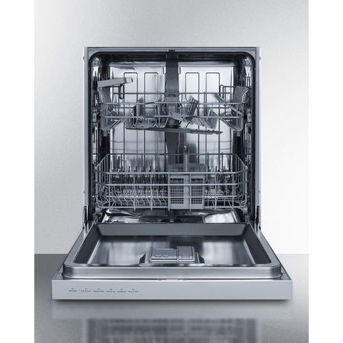 DW2435SS Dishwasher Open