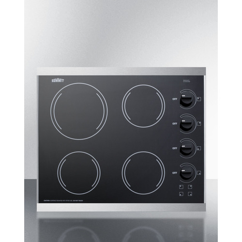 CRS426BL Electric Cooktop Front