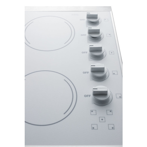 CRS5B14W Electric Cooktop Detail