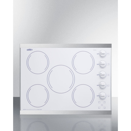 CRS5B14W Electric Cooktop Front