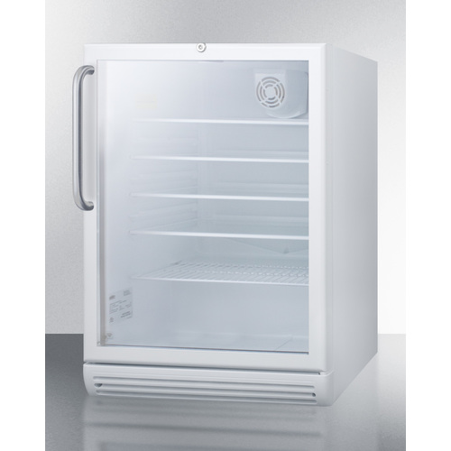 SCR600GLTBADA Refrigerator Angle