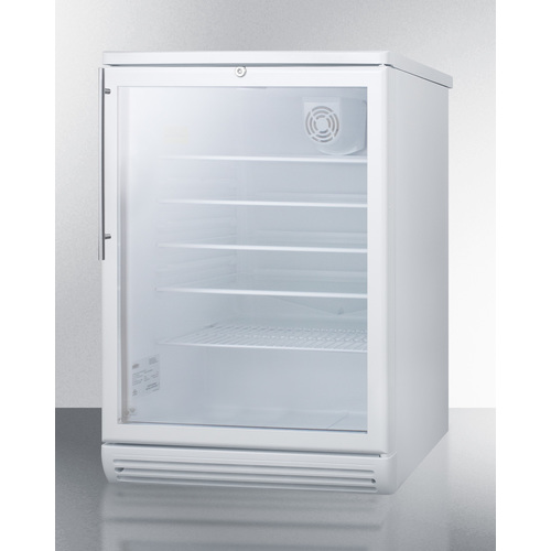 SCR600GLHV Refrigerator Angle