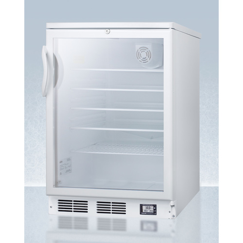 SCR600GLNZ Refrigerator Angle