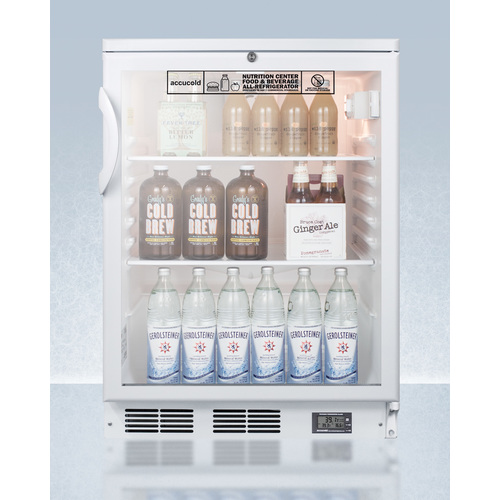 SCR600GLNZ Refrigerator Full