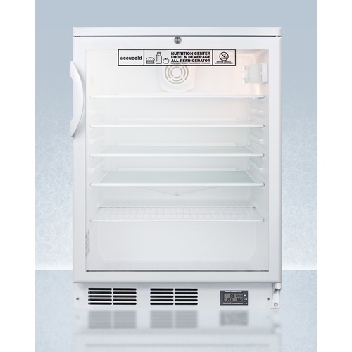 SCR600GLBINZ Refrigerator Front