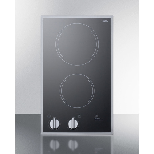 CR2B12ST Electric Cooktop Front