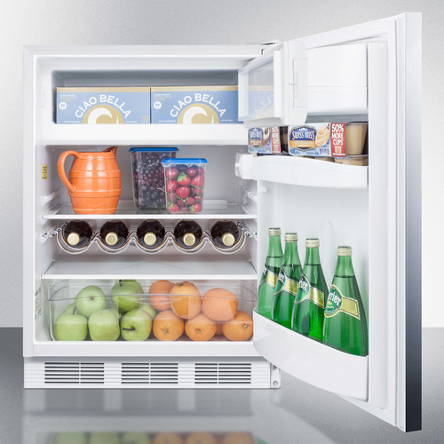 CT661WBISSHHADA Refrigerator Freezer Full